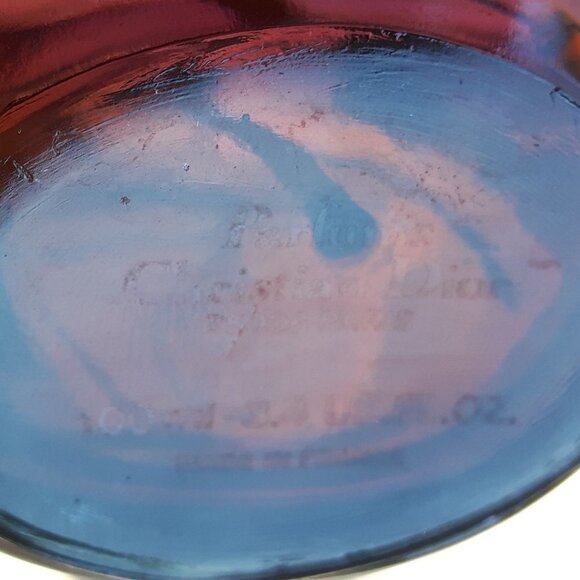 Vintage Christian Dior Bottle Paris Empty DIOR Poison - Picture 4 of 4